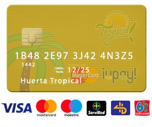 Comprar Fruta Tropical con Tarjetas de Débito o Crédito