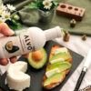 tostada aceite de aguacate